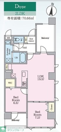 (仮称)南越谷・PJの物件間取画像